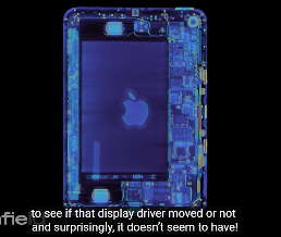 iFixit拆解2024款iPad mini：内部变化极小，“果冻屏”未完全解决(图1)