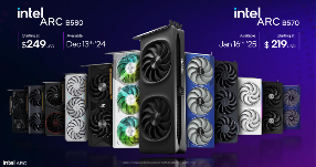 Intel新一代B系游戏显卡发布，还带AI帧生成...