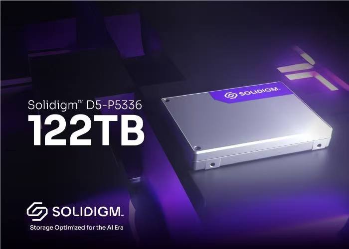 SK海力士NAND解决方案子公司Solidigm，推出用于AI的全球最大容量eS