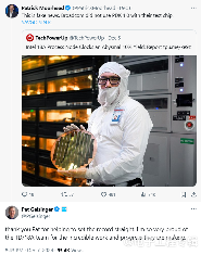 传英特尔 18A 晶圆代工良率仅为 10%(图1) 传英特尔 18A 晶圆代工良率仅为 10%(图1)