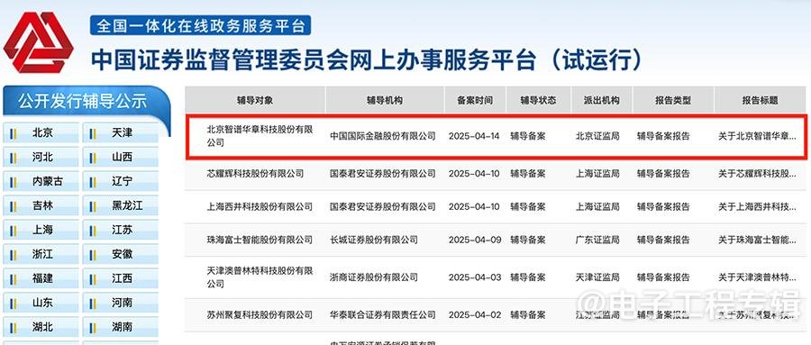 大模型赛道IPO首秀，智谱华章启动上市辅导(图1)