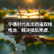 宁德时代推出骁遥双核电池,解决续航焦虑、安全等核心痛点(图2) 宁德时代推出骁遥双核电池,解决续航焦虑、安全等核心痛点(图2)