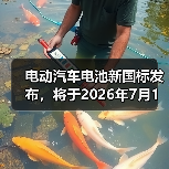 电动汽车电池新国标发布，将于2026年7月1日施行（图1）