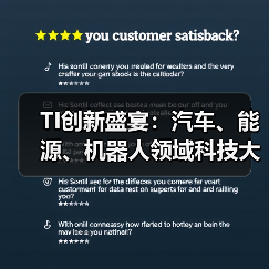 TI创新盛宴:汽车、能源、机器人领域科技大放异彩(图1) TI创新盛宴:汽车、能源、机器人领域科技大放异彩(图1)