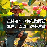 英伟达CEO黄仁勋再访北京，回应H20芯片被禁（图1）