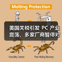 美国关税引发 PC 产业震荡，多家厂商暂停对美出货两周（图3）