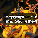 美国关税引发 PC 产业震荡，多家厂商暂停对美出货两周（图2）