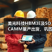 美光科技HBM3E及SOCAMM量产出货,巩固英伟达合作关系(图3) 美光科技HBM3E及SOCAMM量产出货,巩固英伟达合作关系(图3)