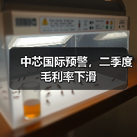 中芯国际预警，二季度毛利率下滑（图3）
