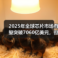 2025年全球芯片市场有望突破7060亿美元,但增长挑战亦大(图4) 2025年全球芯片市场有望突破7060亿美元,但增长挑战亦大(图4)