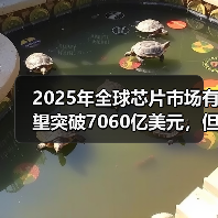 2025年全球芯片市场有望突破7060亿美元,但增长挑战亦大(图1) 2025年全球芯片市场有望突破7060亿美元,但增长挑战亦大(图1)