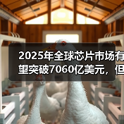 2025年全球芯片市场有望突破7060亿美元,但增长挑战亦大(图4) 2025年全球芯片市场有望突破7060亿美元,但增长挑战亦大(图4)