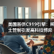 美国断供C919引擎：稀土管制引发高科技博弈（图1）