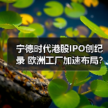 宁德时代港股IPO创纪录 欧洲工厂加速布局?(图4) 宁德时代港股IPO创纪录 欧洲工厂加速布局?(图4)