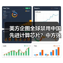 美方企图全球禁用中国先进计算芯片？中方强硬回应维护科技发展权（图1）