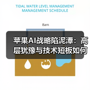 苹果AI战略陷泥潭：高层犹豫与技术短板如何拖垮创新？（图1）