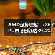 AMD强势崛起!x86 CPU市场份额达39.4%,服务器市场迎变局(图2) AMD强势崛起!x86 CPU市场份额达39.4%,服务器市场迎变局(图2)