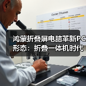 鸿蒙折叠屏电脑革新PC形态：折叠一体机时代开启（图3）
