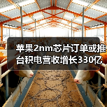 苹果2nm芯片订单或推台积电营收增长330亿美元(图1) 苹果2nm芯片订单或推台积电营收增长330亿美元(图1)