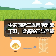 中芯国际二季度毛利率下滑,设备验证与产能波动成主因(图4) 中芯国际二季度毛利率下滑,设备验证与产能波动成主因(图4)