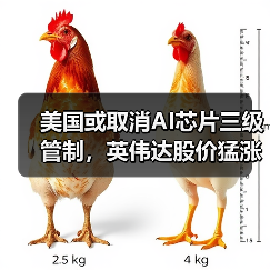 美国或取消AI芯片三级管制,英伟达股价猛涨3%(图1) 美国或取消AI芯片三级管制,英伟达股价猛涨3%(图1)