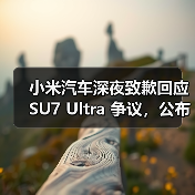 小米汽车深夜致歉回应 SU7 Ultra 争议,公布两大问题处理方案(图4) 小米汽车深夜致歉回应 SU7 Ultra 争议,公布两大问题处理方案(图4)