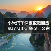 小米汽车深夜致歉回应 SU7 Ultra 争议,公布两大问题处理方案(图1) 小米汽车深夜致歉回应 SU7 Ultra 争议,公布两大问题处理方案(图1)