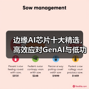 边缘AI芯片十大精选,高效应对GenAI与低功耗需求(图3) 边缘AI芯片十大精选,高效应对GenAI与低功耗需求(图3)