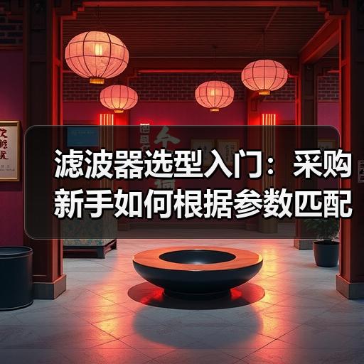 滤波器选型入门：采购新手如何根据参数匹配设备需求