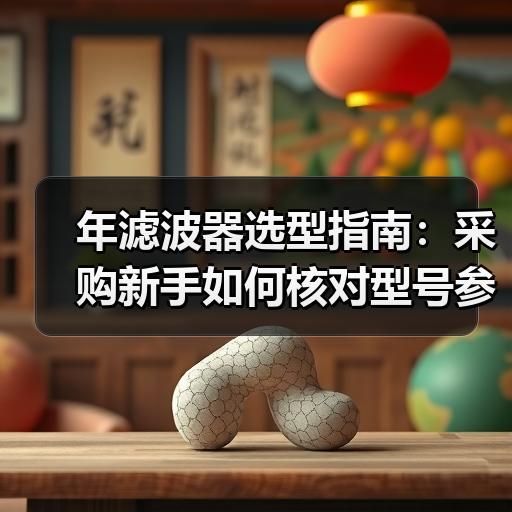 年滤波器选型指南：采购新手如何核对型号参数与厂家报价