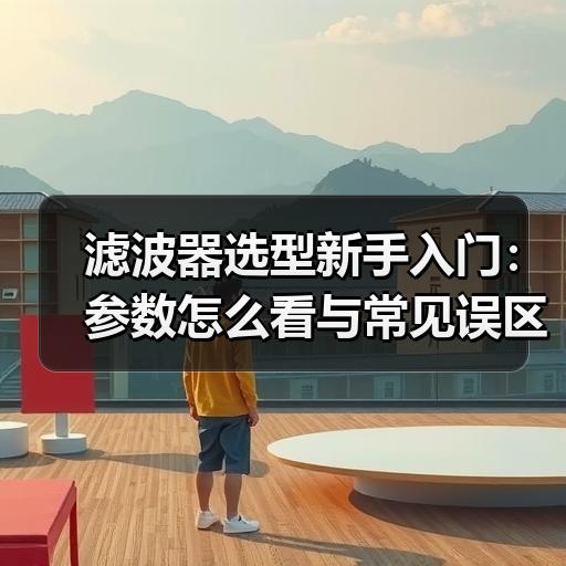 滤波器选型新手入门：参数怎么看与常见误区解析