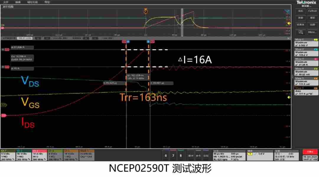 新洁能250V超快反向恢复SGT MOSFET产品介绍(图2) 9c1ca4b2-f5df-11f0-92de-92fbcf53809c.png