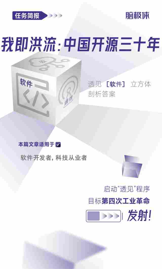我即洪流：中国开源三十年