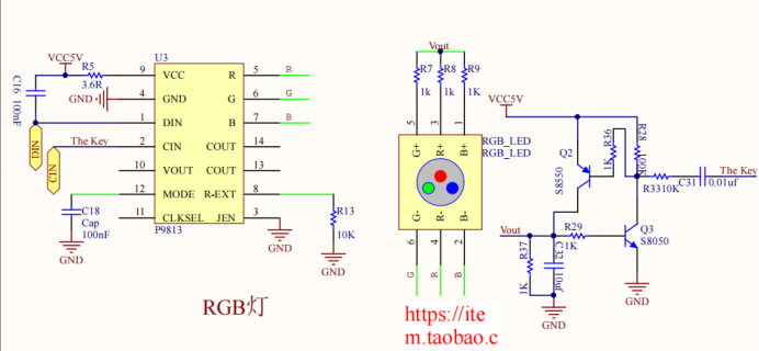 《机智云Gokit3开发篇》4 RGB灯的介绍与驱动移植(HAL库)(图2) 23fd727a-fc3a-11f0-8ce9-92fbcf53809c.png