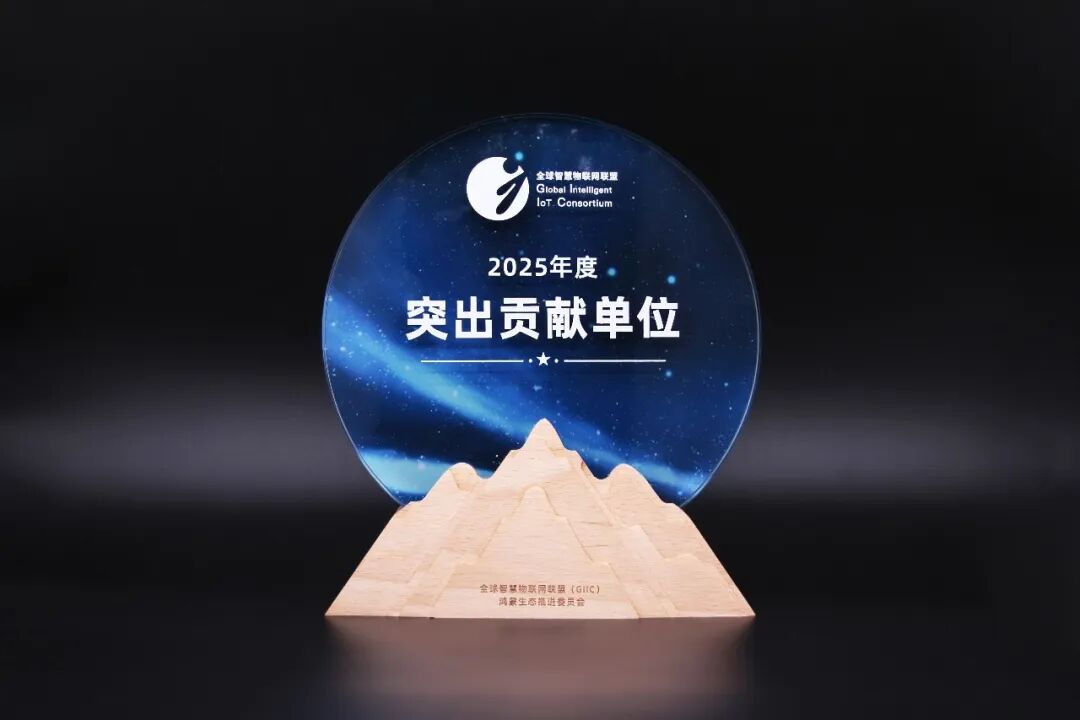 荣耀加身，赋能智联｜视美泰荣获全球智慧物联网联盟GIIC“突出贡献单位”称号