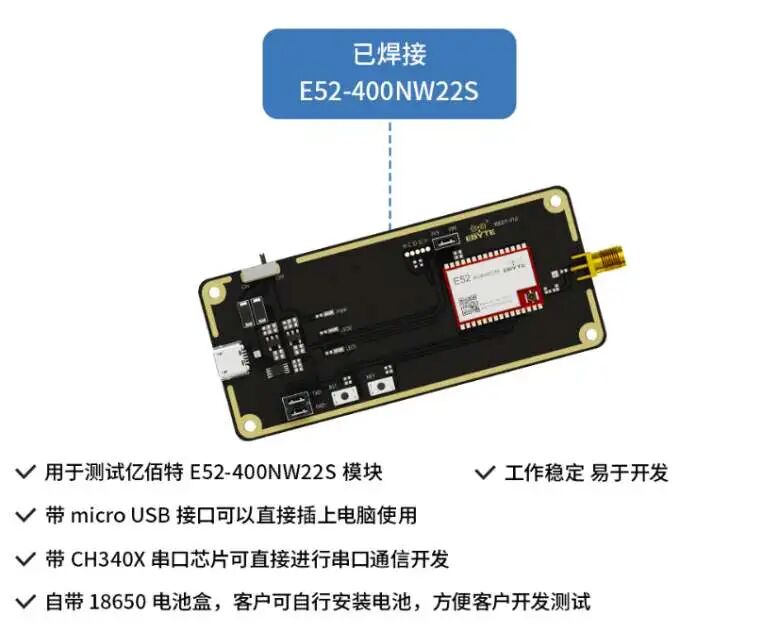 E52模块实战指南：从单播到MESH组网，一步步教你玩转无线通信