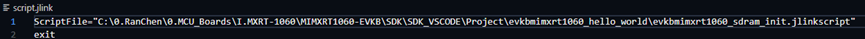 在MCUXpresso for VS Code中调用JLINK Script的三种方法(图15) 63ed17f8-12ad-11f1-90a1-92fbcf53809c.png