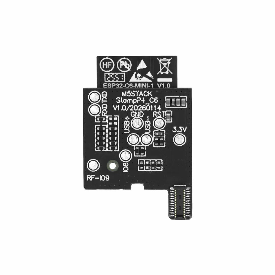 新品 | Stamp-P4,高性能物联网核心模组 Stamp-AddOn C6 For P4, 适配Stamp-P4的2.4GHz Wi-Fi 6 拓展板(图7) 65d7d432-29c2-11f1-96ea-92fbcf53809c.jpg